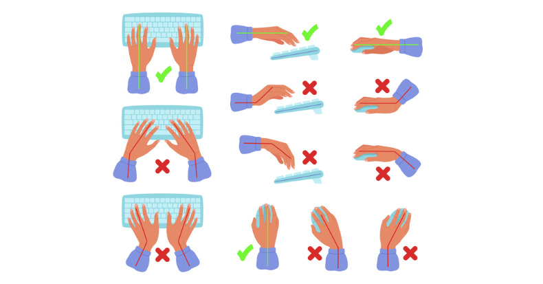 Carpal Tunnel Syndrome and Hand Positions